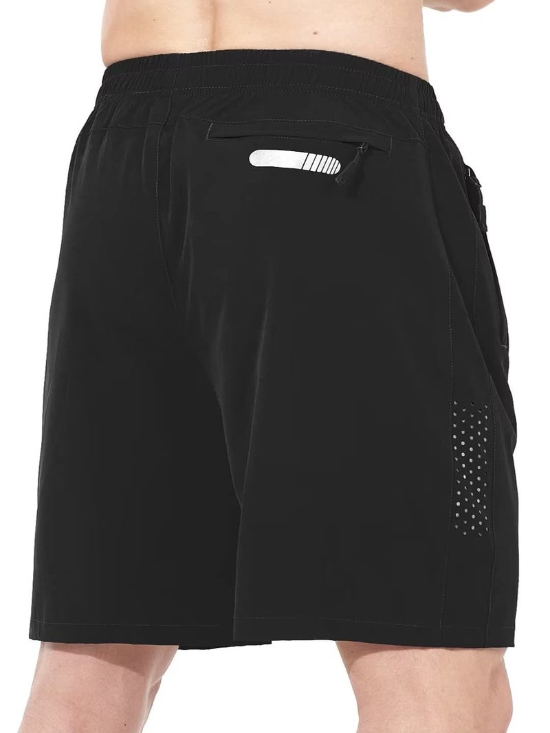 NORTHYARD Men's Athletic Running Shorts Gym Workout 7"/9"/5" Quick Dry Lightweight Sports Basketball Tennis 3 Zipper Pockets CLOUDGREY 3XL