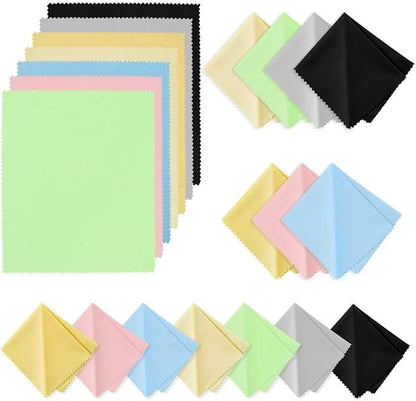 21 Pack Glasses Cleaning Cloths, Premium Ultra-Soft Lens Wipes Cloth