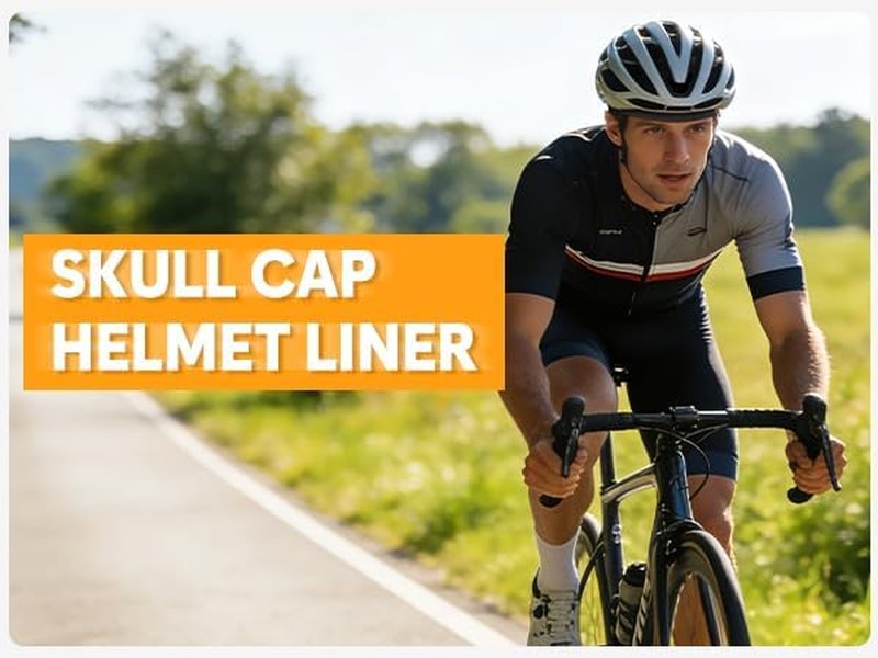 Cooling Skull Cap Helmet Liner - Breathable Mesh Running Hat | Lightweight Quick-Dry Sports Beanie for Men - 3 Pcs Set