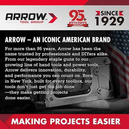 ARROW 3PCS Pliers Set, 6" Needle Nose Pliers, 6" Slip Joint, 8" Groove Joint with Non-slip Handle, Premium Carbon Steel, for Daily Repair & Home Maintenance