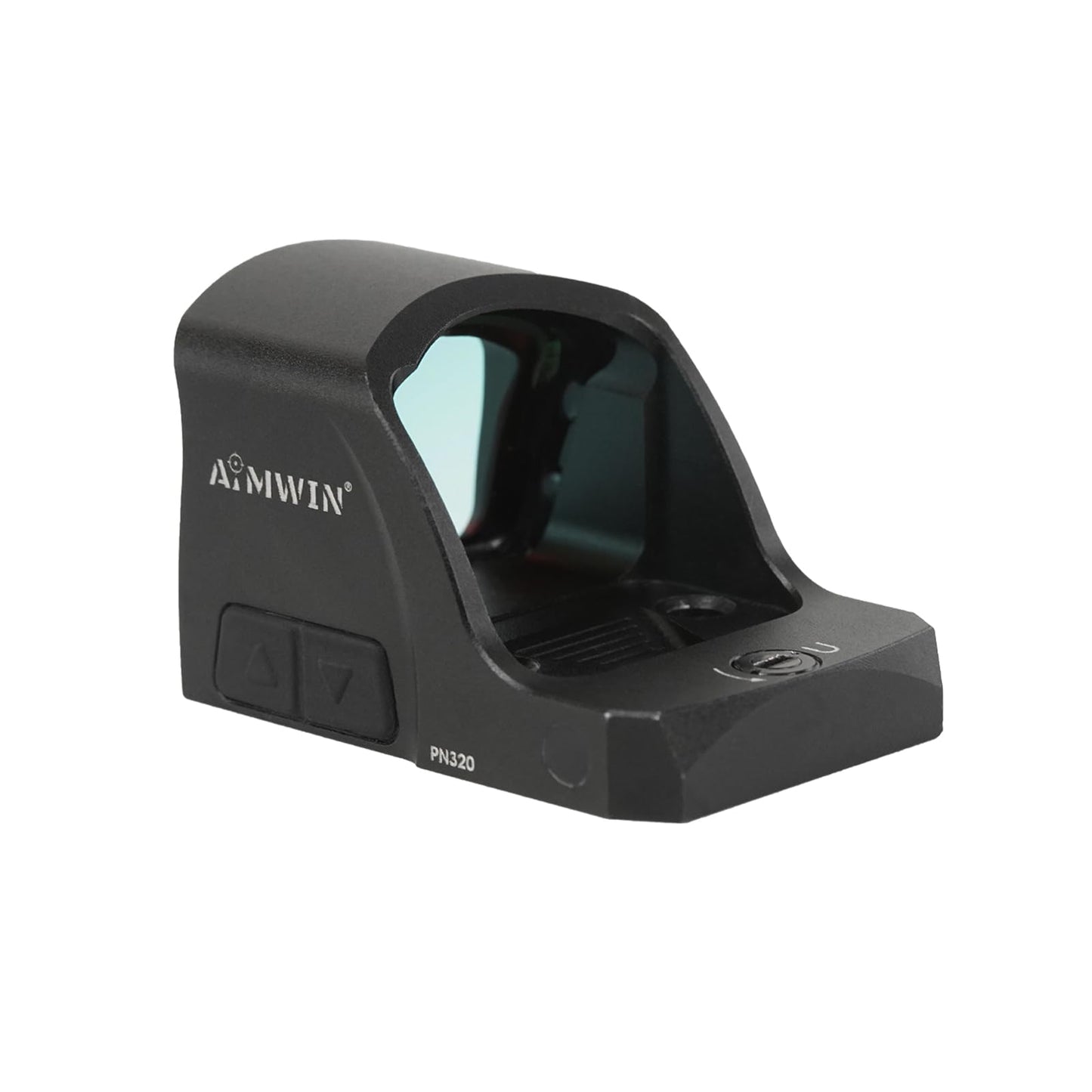 AIMWIN PN320 Aim Awake Open Reflex Sight 2 MOA Dot 32 MOA Circle Multi-Reticle Parallax Free Durable Aluminum Waterproof Optic with 11 Brightness Levels Compatible with RMR Footprint