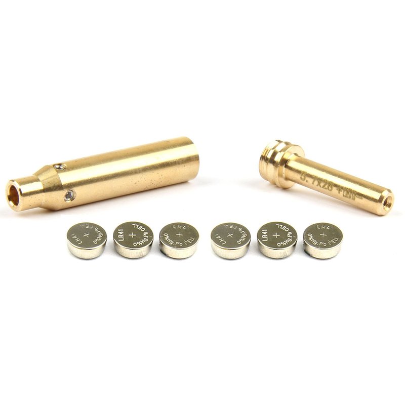 TACFUN 5.7x28 mm Front Insert Arbor Boresighter Precision Fit Laser Bore Sight, Sighter