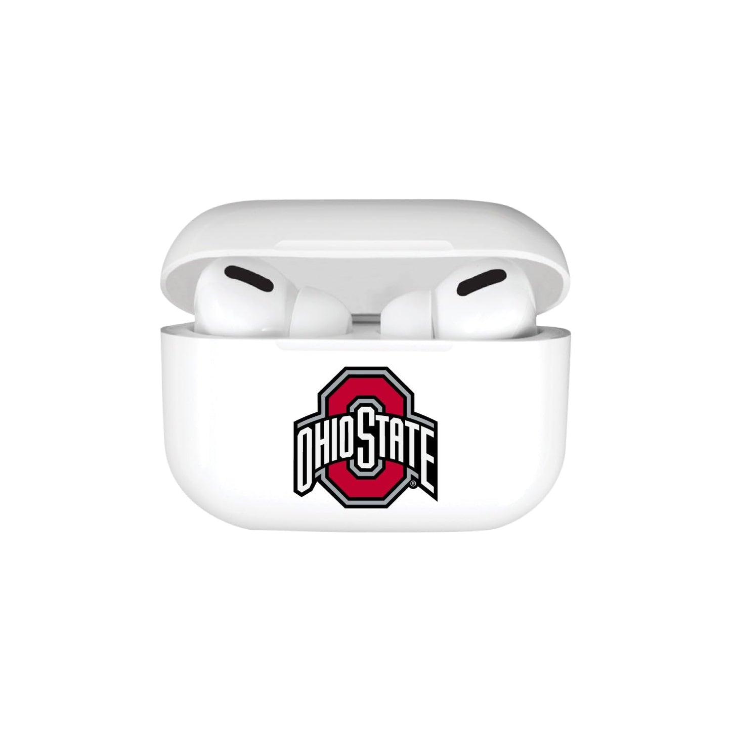 AirPods Case, Ohio State University AirPods Pro (Gen 1 & 2) / White (TPU)