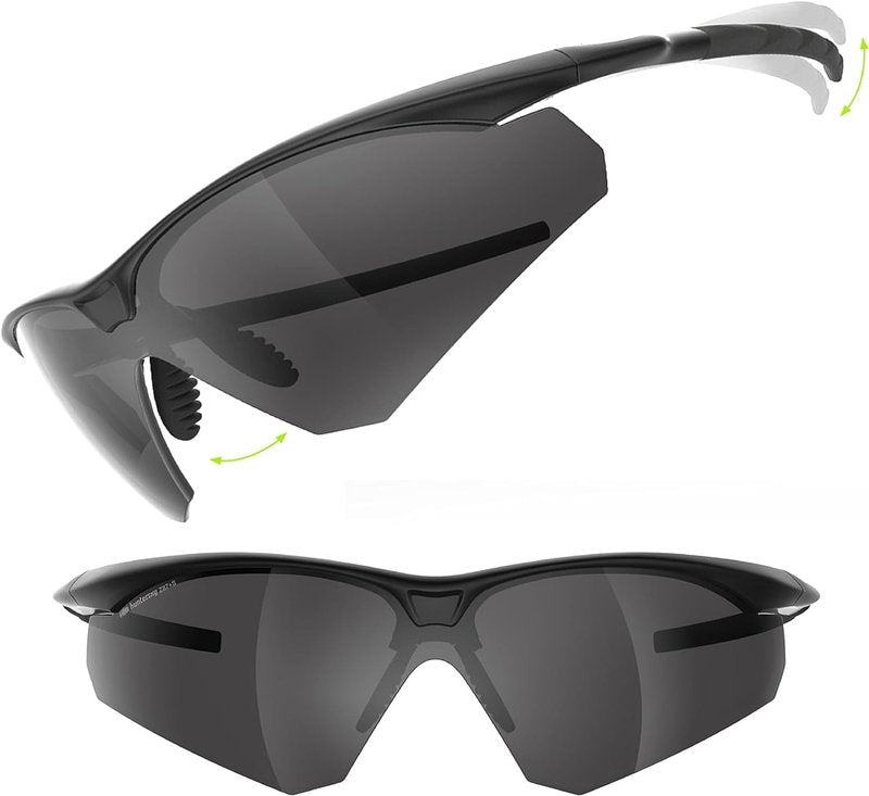 HTS HUNTERSKY S53 Anti Fog Tactical Shooting Range Safety Glasses ANSI Z87.1 Ballistic Eye Protection Hunting Airsoft Riding