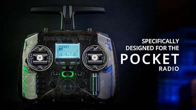 RotorLogic RadioMaster AG01 Nano CNC Hall Gimbals for Pocket Radio (Pair)