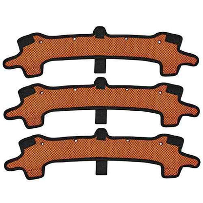 Ergodyne - 60194 Hard Hat Sweatband Replacement Pack (Includes 3), Skullerz 8984,Orange