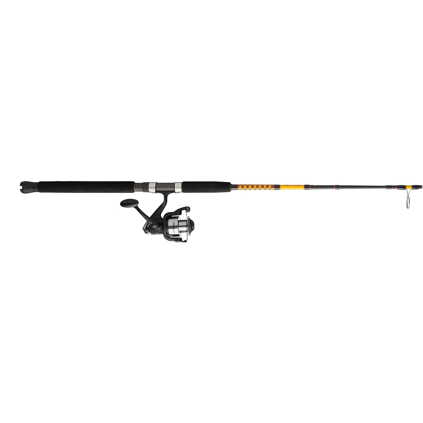 Ugly Stik Bigwater Spinning Reel and Fishing Rod Combo,Black/Red/Yellow