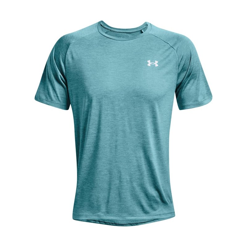 Under Armour Men's Tech 2.0 Short-Sleeve T-Shirt, Cloudless Sky (404)/White, Medium