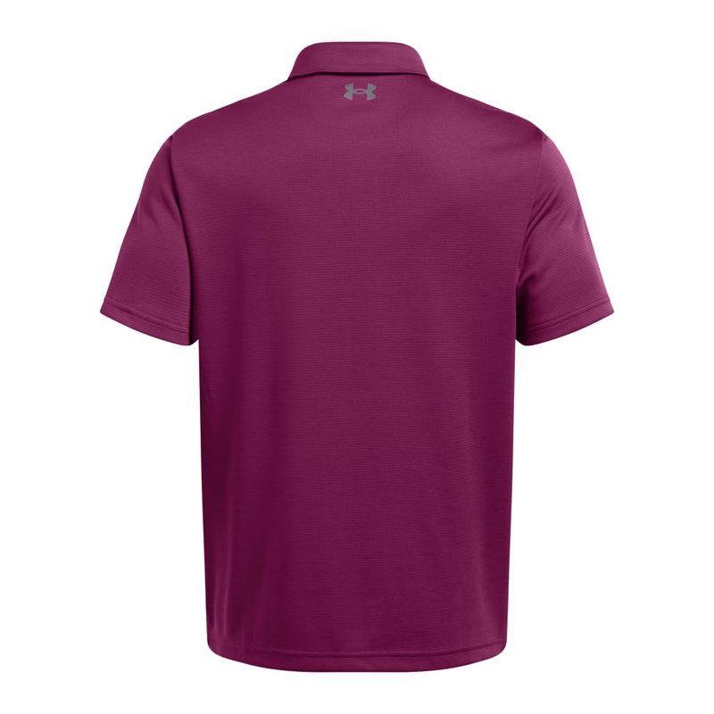 Under Armour Men's Tech Golf Polo, (505) Purple Gemini / / Pitch Gray, X-Large Tall