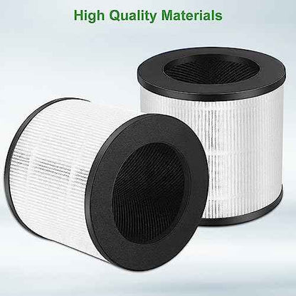 4 Pack Model 14 Replacement Filter for MA Air Puri-Fier Models 14/14B/14W, 3-in-1 Filter Contains Pre-Filter and Activated Carbon Filter¡£
