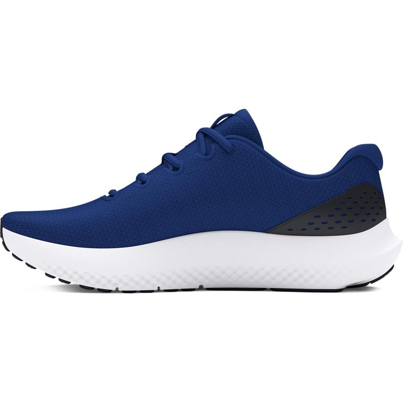 Under Armour Men's Charged Surge 4, (402) Tech Blue/Black/Black, 10.5, US