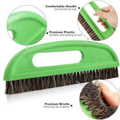 Wallpaper Smoothing Tool Kit,Smoothing Wallpaper Brush for Applying Peel and Stick Vinyl and Wallpaper, Smoothing Wallcovering (Green?