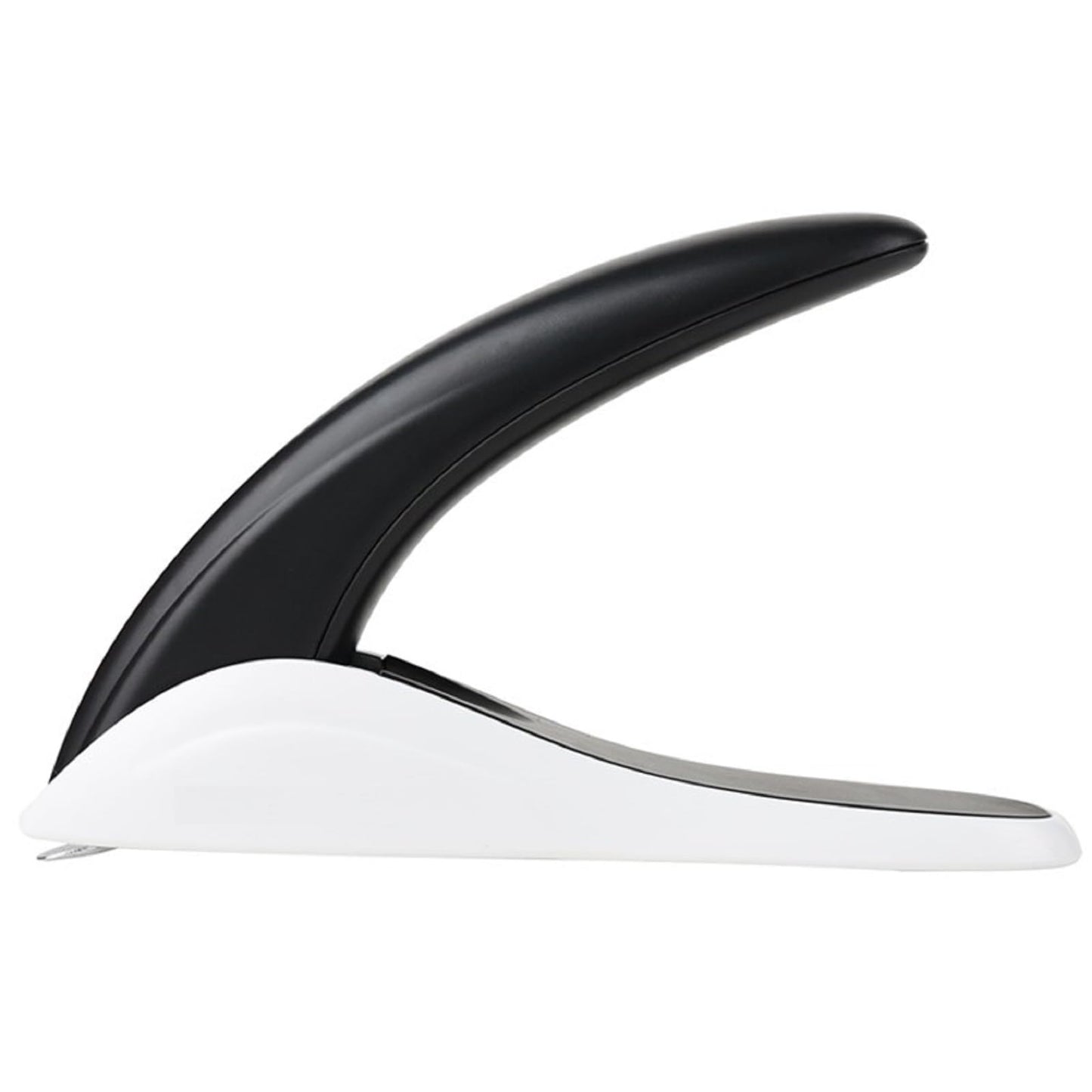 Heavy Duty Staple Remover Ergonomic Staple Puller Tool for Office School, Home, Fits Standard Staples, Black White