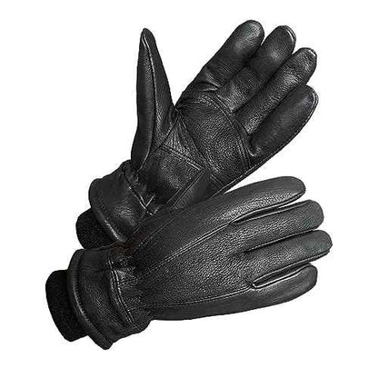 SKYDEER 100% Full Grain Deerskin Leather Winter Gloves for Men, Warm Work Gloves, Thermal Insulated Truck Driving Gloves