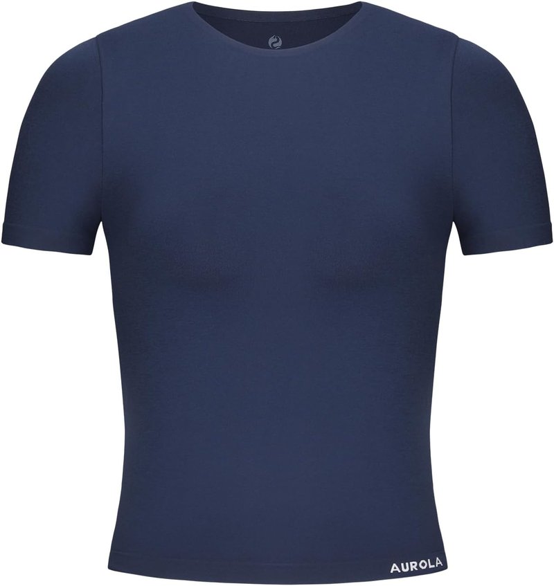 Seamless Short Sleeve Fitted T-Shirt for Women | Athletic Gym Workout Top