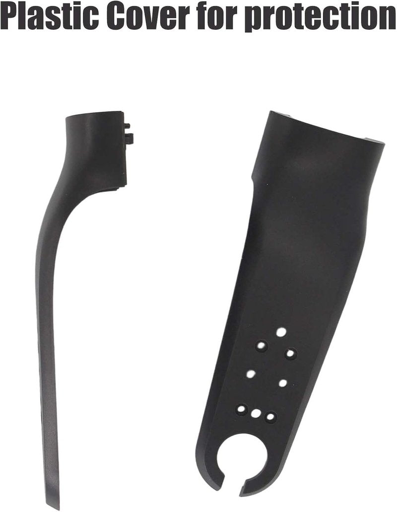 Incontesta Front Fork Replacement for M365/M365PRO, Aluminum Alloy Electric Scooter Fork with Plastic Cover Black, Anti-Wobble & Easy Install