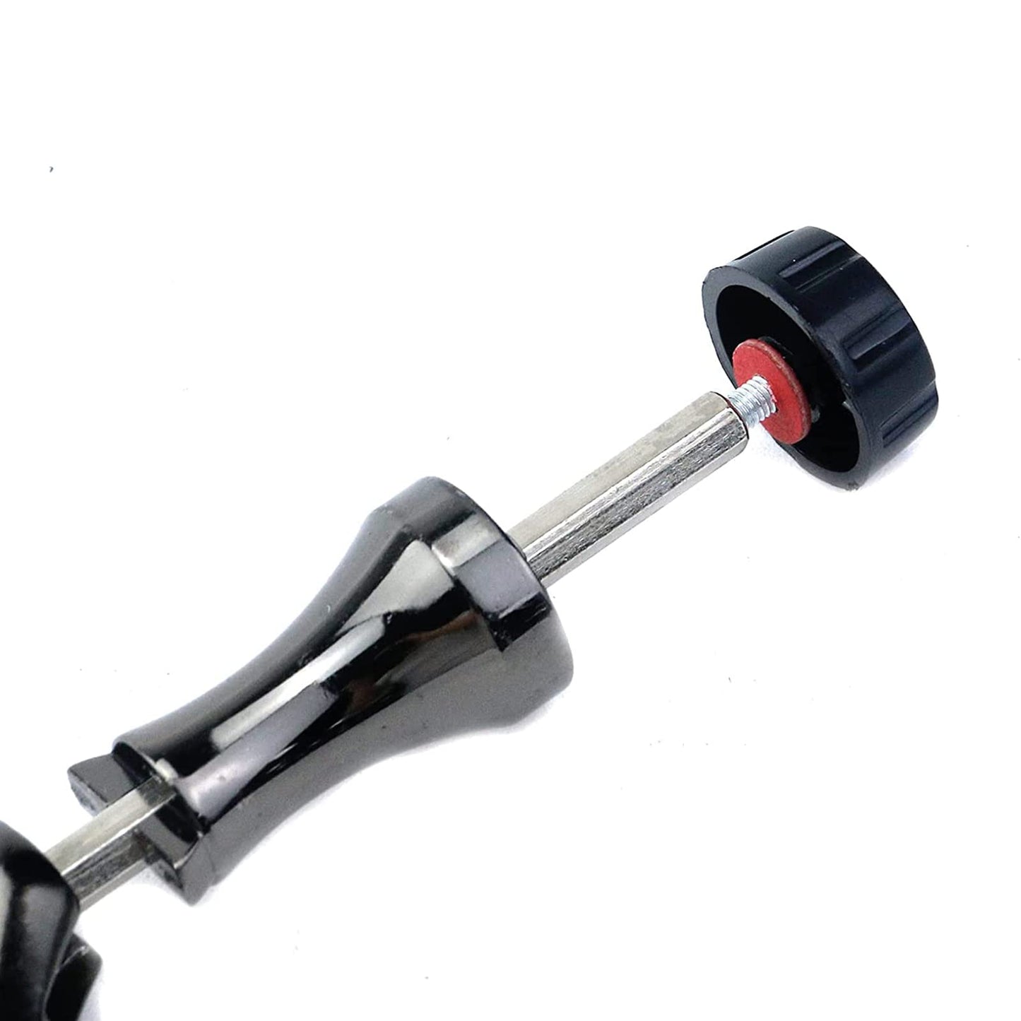 TEQIN Fishing Spinning Reel Handle, Lightweight Metal Single Rocker Arm, Reel Replacement Power Handle Grip, DIY Spinning Reel Handle Grip Modification Blue Large