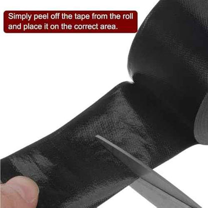 Jowxsx Black 13mmx10m PTFE Teflon Tape Nonstick Tape 500¢µ High-Temp Fiberglass Adhesive Tape High Temperature Tape