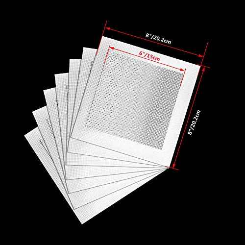 7pcs Drywall Repair Patch, 6" x 6" Drywall Patch Self Adhesive Aluminum Wall Repair Patch Kit