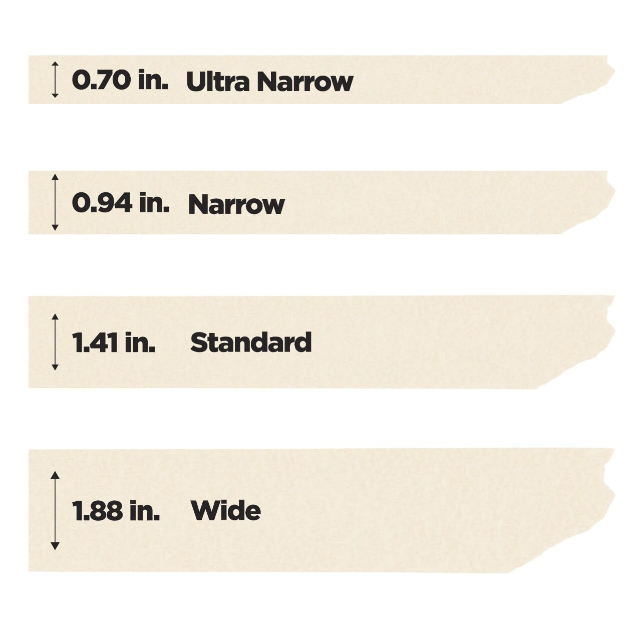 Scotch Contractor Grade Masking Tape, 0.94 inches by 60.1 Yards (540 Yards Total per roll), 3 Pack