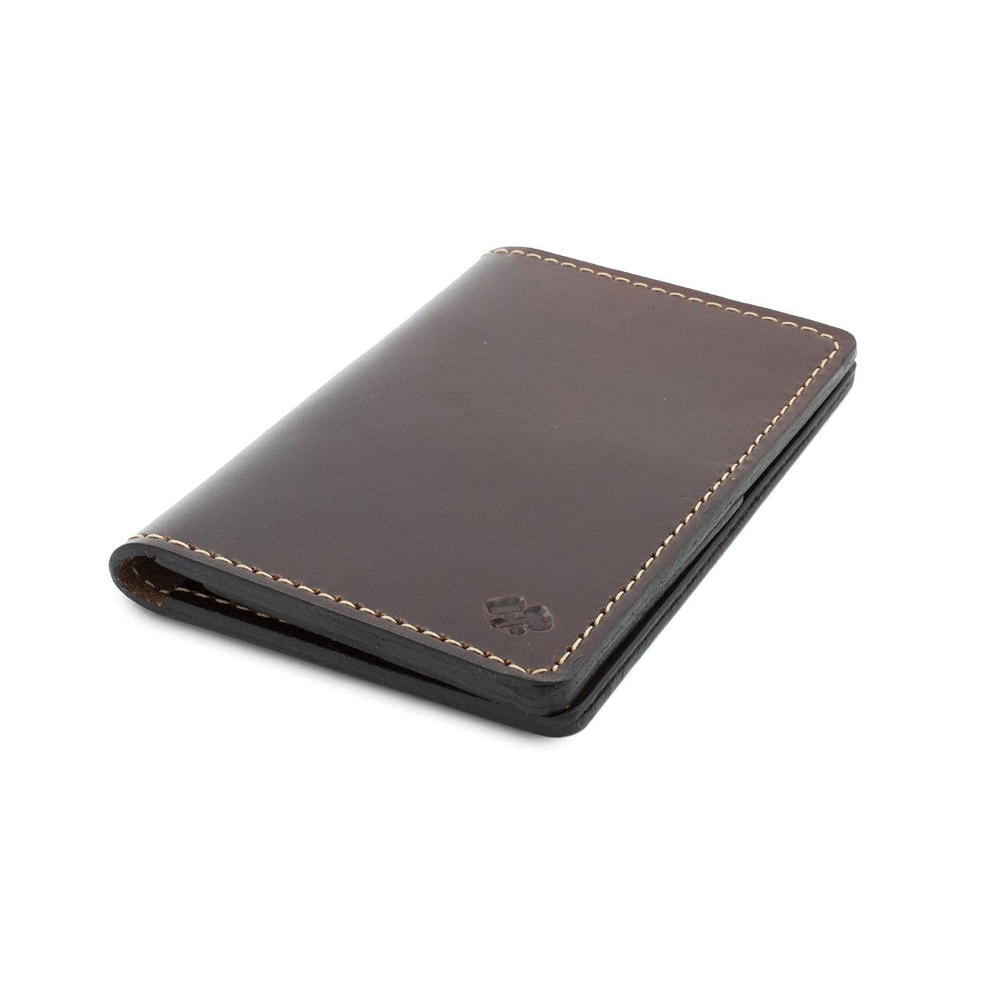 Leather Passport Holder for Men | Made in USA | 3.5" x 5.5" Field Notes Cover | Whiskey Barrel Brown