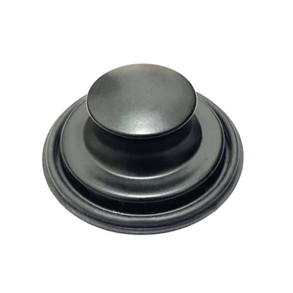 3.35 Inch Kitchen Sink Stopper for Garbage Disposal Stopper, Stainless Black Garbage Disposal Plug Fits Standard Kitchen Drain Size of 3 1/2 Inch, for Insinkerator, Kitchenaid, Kohler, Waste King