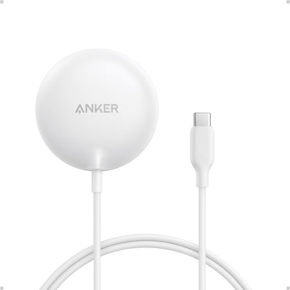 Anker Zolo Magnetic Wireless Charger, 2-Pack Qi2 Certified 15W MagSafe-Compatible Wireless Charging Pad, for iPhone 17/16/15/14/13 Series, AirPods, and More (Not for Pixel, Adapter Not Included)