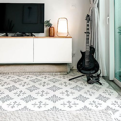 Wall Stencils for Painting Large Pattern 12" x 12", Reusable Large Floor Stencils, Simple Tile Stencils for Decor (NS4)