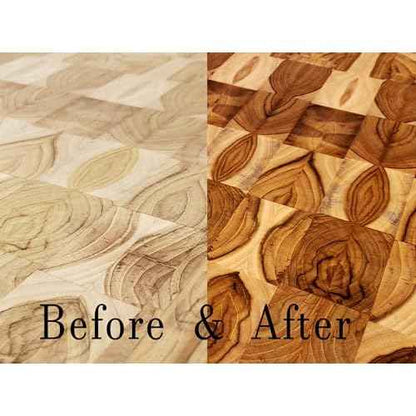 The Bearded Chef Wood Butter - 2 fl oz - Cutting Boards - Butcher Blocks - Made in The USA