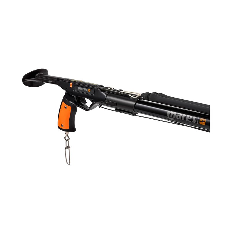 Mares Bandit Sling Speargun - Durable Easy to Use Spear Gun for Spearfishing - Ergonomic Handle, 7mm Shaft & 16mm Circular Elastic Band - 120cm