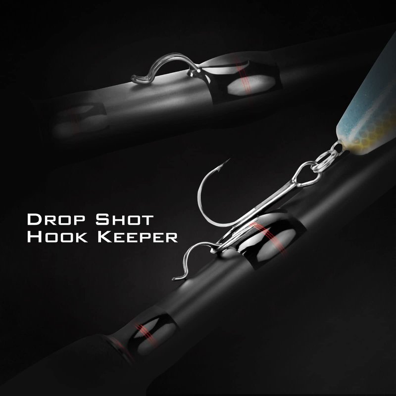 KastKing Royale Advantage Fishing Rod, Spinning Rod & Casting Rod, IM6 Graphite Blanks, 2-Pieces Rods with Extra Tip Section,KastFlex Technology, Power Transition System, EVA Handle