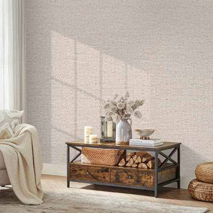 Beige Grasscloth Wallpaper Peel and Stick Contact Paper 15.75inchx118.11inch Self-Adhesive Removable Wallpaper Thicker Waterproof Fabric Textured Wall Paper for Bedroom Cabinets Covering