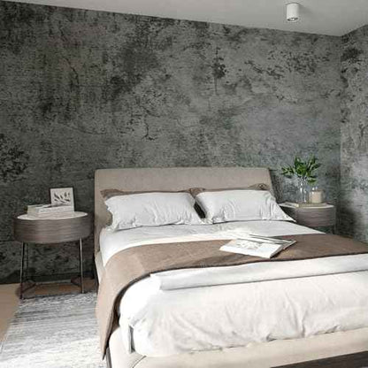 FunStick Grey Weathered Concrete Wallpaper Peel and Stick Textured Grey Cement Contact Paper for Countertops Cabinets Waterproof Self Adhesive Removable Concrete Wall Paper for Room Walls 15.8"x78.8"