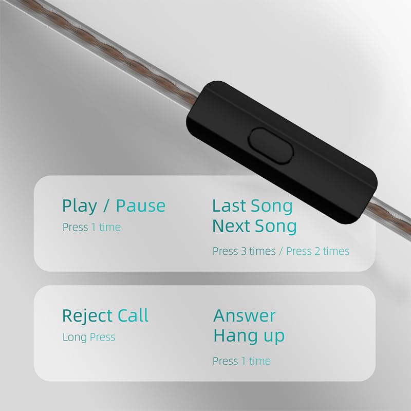 KZ EDX Pro in Ear Monitor Headphones KZ IEM Earphones Dual DD HiFi Stereo Sound Stage Earphones Wired Noise Cancelling Gaming Earbuds for Musicians Singer Audiophiles