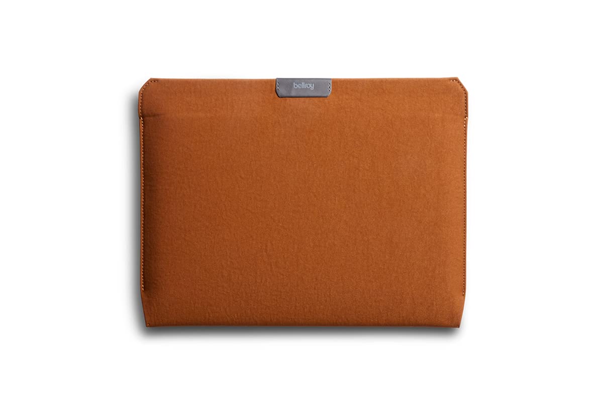 Bellroy Laptop Sleeve (Fits 16 Inch Laptop or MacBook, Slim Protective Case with Magnetic Closure) - Bronze