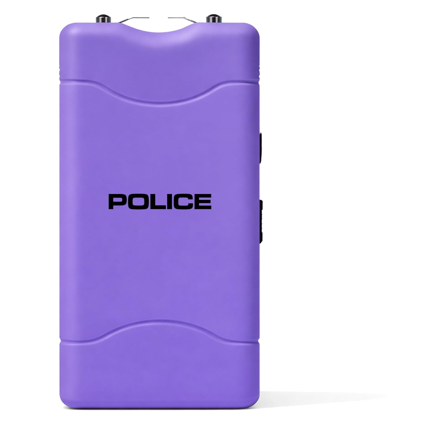 Police Stun Gun 800 Mini Rechargeable LED Flashlight Self Defense Purple