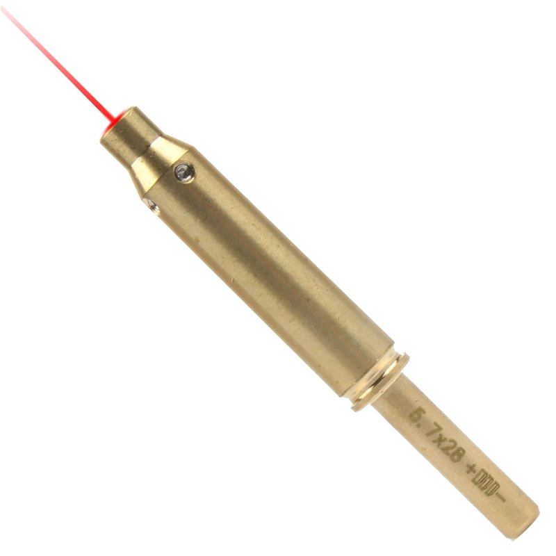TACFUN 5.7x28 mm Front Insert Arbor Boresighter Precision Fit Laser Bore Sight, Sighter