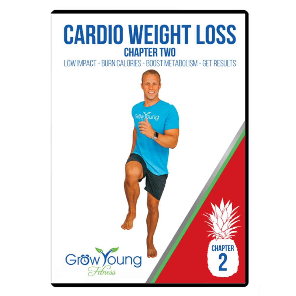 Grow Young Fitness Cardio Weight Loss Exercises for Seniors - Low-Impact Senior Exercise DVD for Burning Calories - Ch. 2 Workouts for Seniors