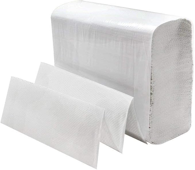 Perfect Stix White MultiFold Paper Towels- Pack of 4-250ct. Total 1000 Towels.