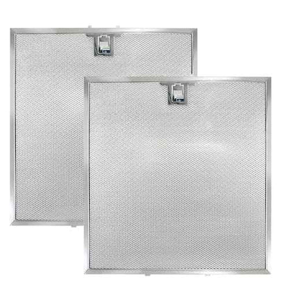 WA0575 Range Hood Filters 13.5" x 14.4" x 0.35" - 2 Pack Replacement Grease Filters for Kitchen Ventilation by oneket