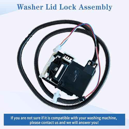 Upgraded MVW4505MW0 MVW4505MW1 MVW4505MW2 MVW5035MW1 Washer Lid Lock Fit for Maytag Washer MVW5035MW2 MVW5430MW1 MVW5430MW2 MVW5430PBK0 MVW5430PBK1 MVW5435PBK0 MVW5435PBK1 MVW5435PW0 MVW5435PW1