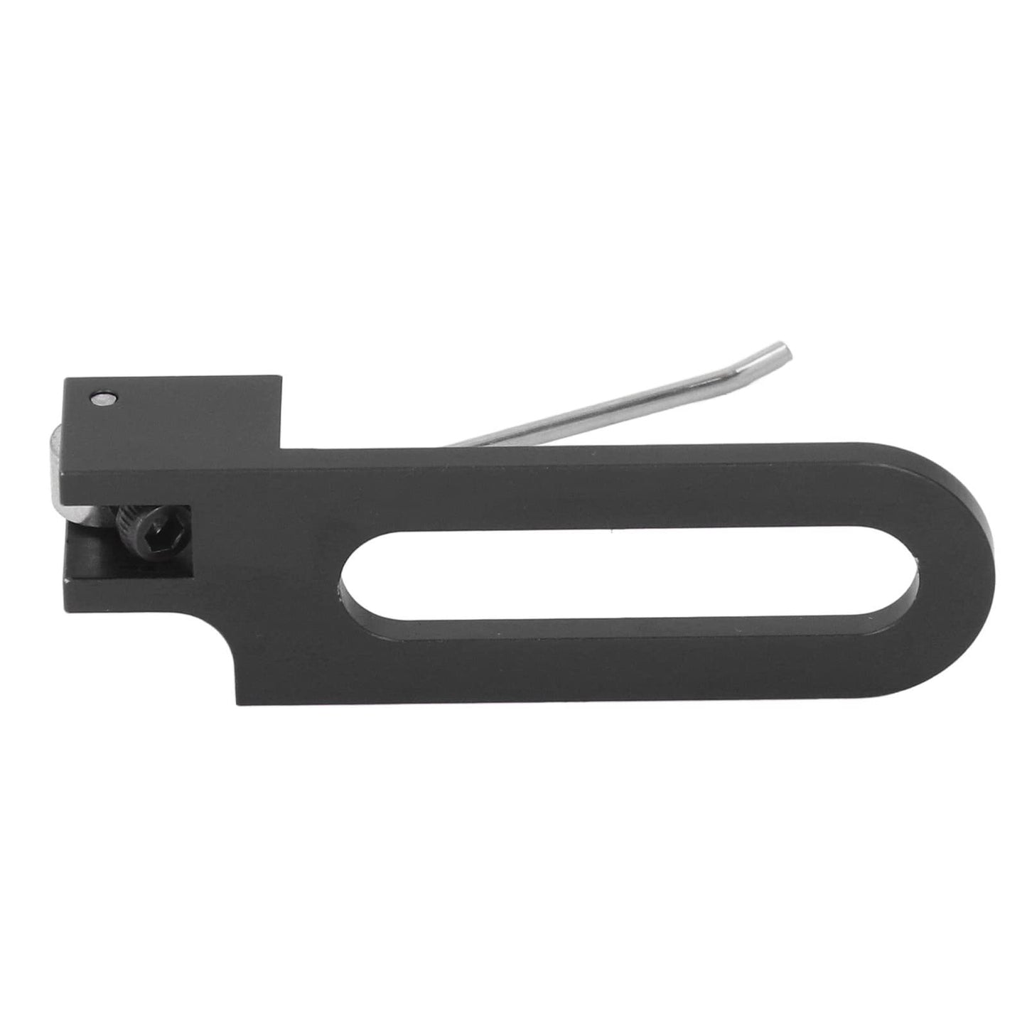 plplaaoo Aluminum Archery Magnetic Rest Screw Recurve Bow Target Accessories Sturdy Lightweight Durable CNC Processed for Competitive Recurve Bow (Black)