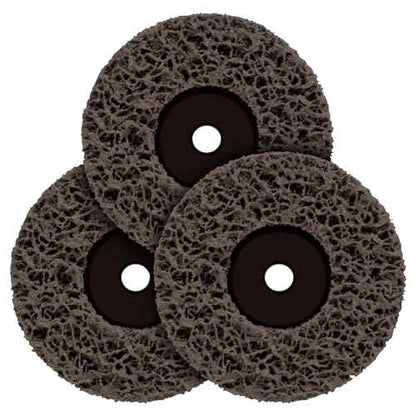 Wagner Spraytech 2439789 PaintEater 3-Pack 4-1/2"Replacement Disc, Rotating Palm Sander, Spun-Fiber, Colors May Vary