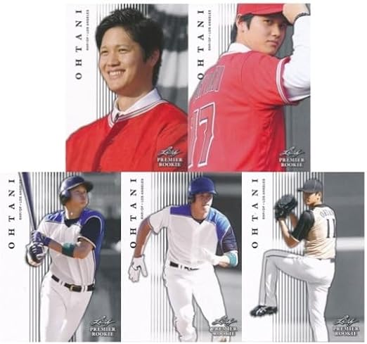 SHOHEI OHTANI 2018 Leaf Premier Rookie EXCLUSIVE FIVE(5) Card ROOKIE Set Los Angeles Dodgers! Special Limited Edition MINT ROOKIE Set of Japan’s Babe Ruth! Shipped in Ultra Pro Top Loaders!