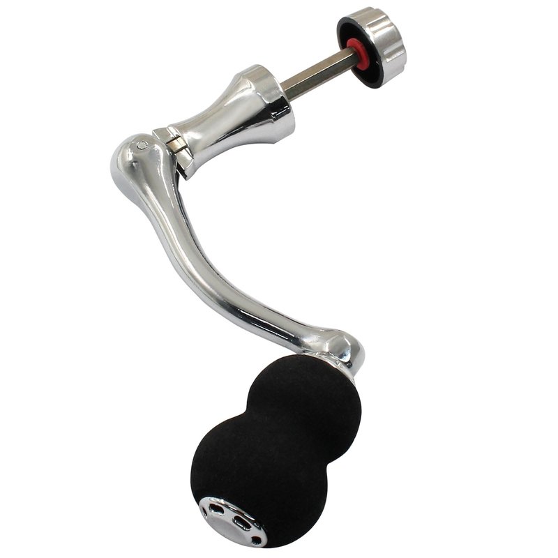 Jiozermi Fishing Spinning Reel Handle, Full Metal Reel Handle for Fishing Handle Replacement Parts, Suitable for Fishing Reel 1000-4000 Series