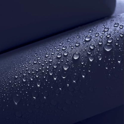 Wudnaye Blue Contact Paper Dark Blue Peel and Stick Wallpaper 15.7in¡¿118in Pure Blue Wallpaper Self Adhesive Contact Paper Waterproof Wallpapers Removable for Desk Wallcovering Furniture Countertop