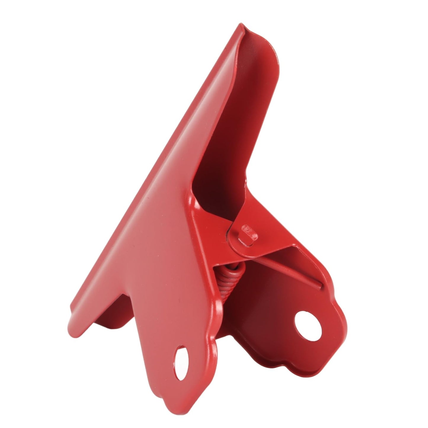 10 Pcs Large Bulldog Clips, 3.9 Inch Large Paper Clips Metal Binder Clips, Strong Paper Clamps for Home Office School Kitchen Supplies, Multi-Purpose File Holder & Food Bag Sealing Clip, Red