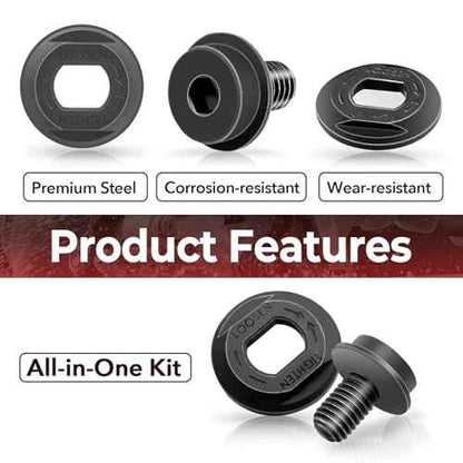 N621119 648697-00 Steel Outer Clamp Washer Blade Circular Saw Bolt Fit for DeWalt DCS372 DCS390 DCS391 DCS392 DC310 DCS373 DC310K DC390B DCS393 Durable New Replacement Parts