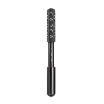Radiance Roller - Germanium Stone Uplifting Face Beauty Massage Tool/Roller/Wand for Skin Tightening, De-Puffing, Sculpt/Lift, Anti-Aging | Uplift Face Roller, Facial Roller (Rose Gold)