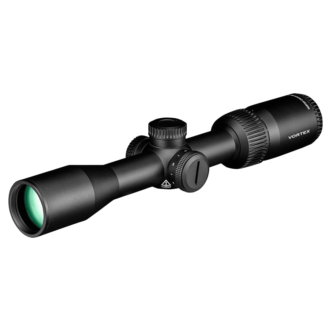 Vortex Crossfire HD 2-7x32 Second Focal Plane, 1-inch Tube Riflescope - Illuminated Dead-Hold 2A BDC MOA